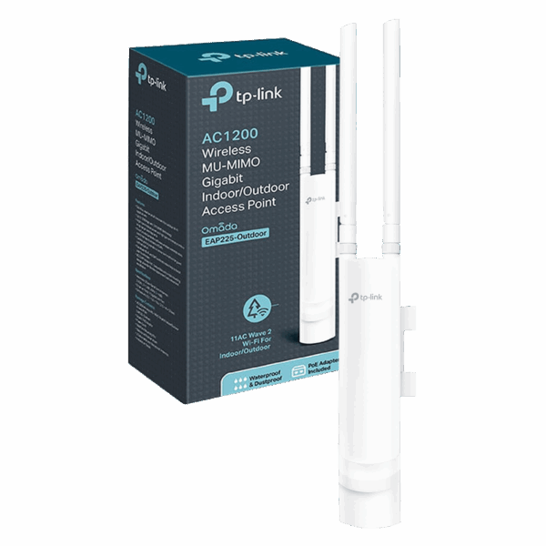 24980_16862710769csphetc5t.png TP-LINK Wireless MU-MIMO Access Point, Dual Band, do 1200Mbps - EAP225-Outdoor