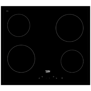 Beko Ugradbena staklokeramička ploča za kuhanje 60cm, 4 zone - HIC 64400 E