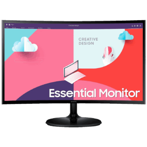33917_1700645116ktb0fcs9gc-1.png Samsung Monitor 27", Zakrivljeni, FullHD, HDMI, VGA - LS27C364EAUXEN