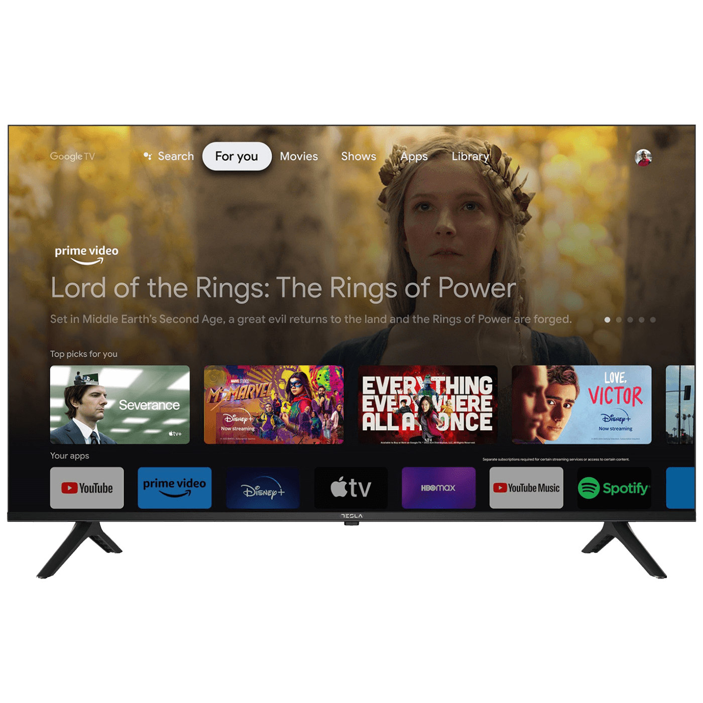 Tesla Televizor Smart LED 4K UltraHD 50" ,Google TV - 50S635BUS