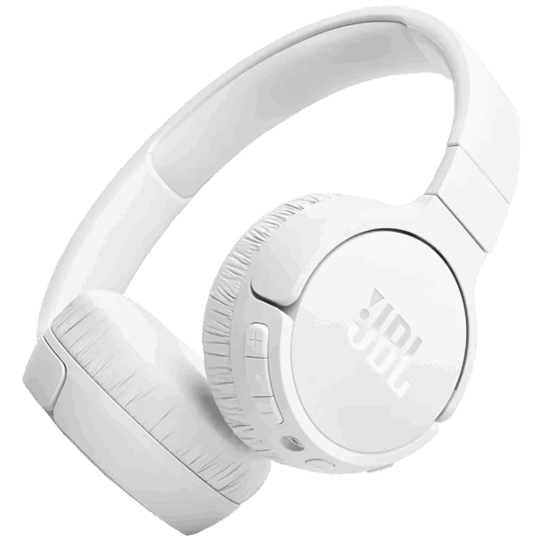 JBL Slušalice bežične sa mikrofonom, Bluetooth + audio kabel - Tune 670NC White