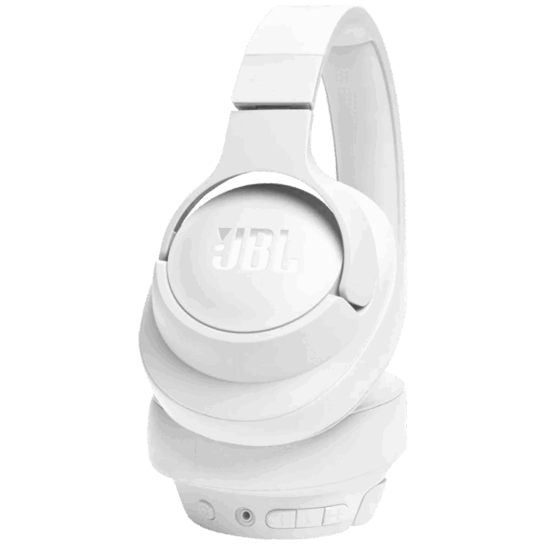 JBL Slušalice bežične sa mikrofonom, Bluetooth + audio kabel - Tune 720BT White