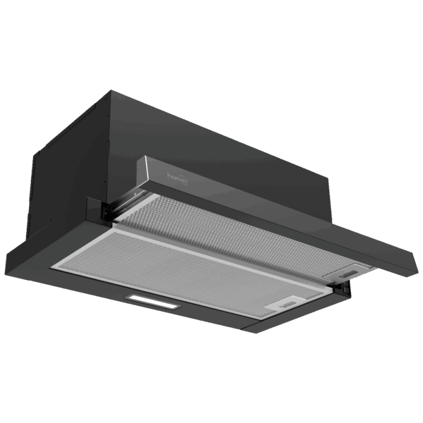 home Napa TWISTER, 60 cm, protok 440 m³/h, 105W, crna - KPE 6044B
