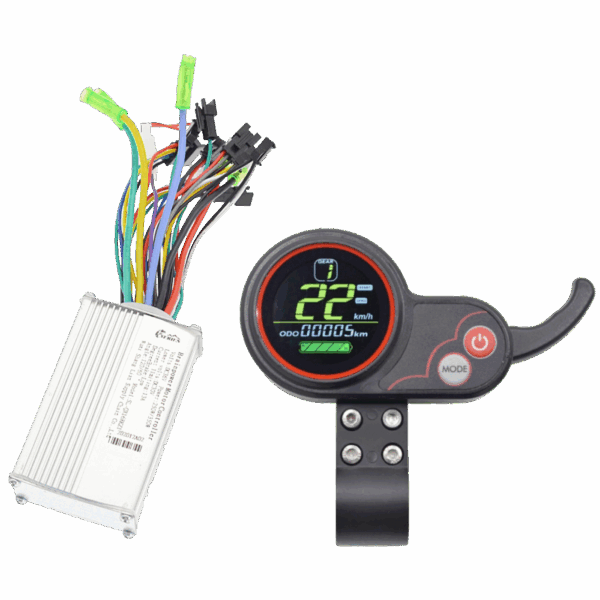 NN-Su LCD brzinomjer, set, za električni romobil - LCD Speedmeter, Set, SL-100, 48V