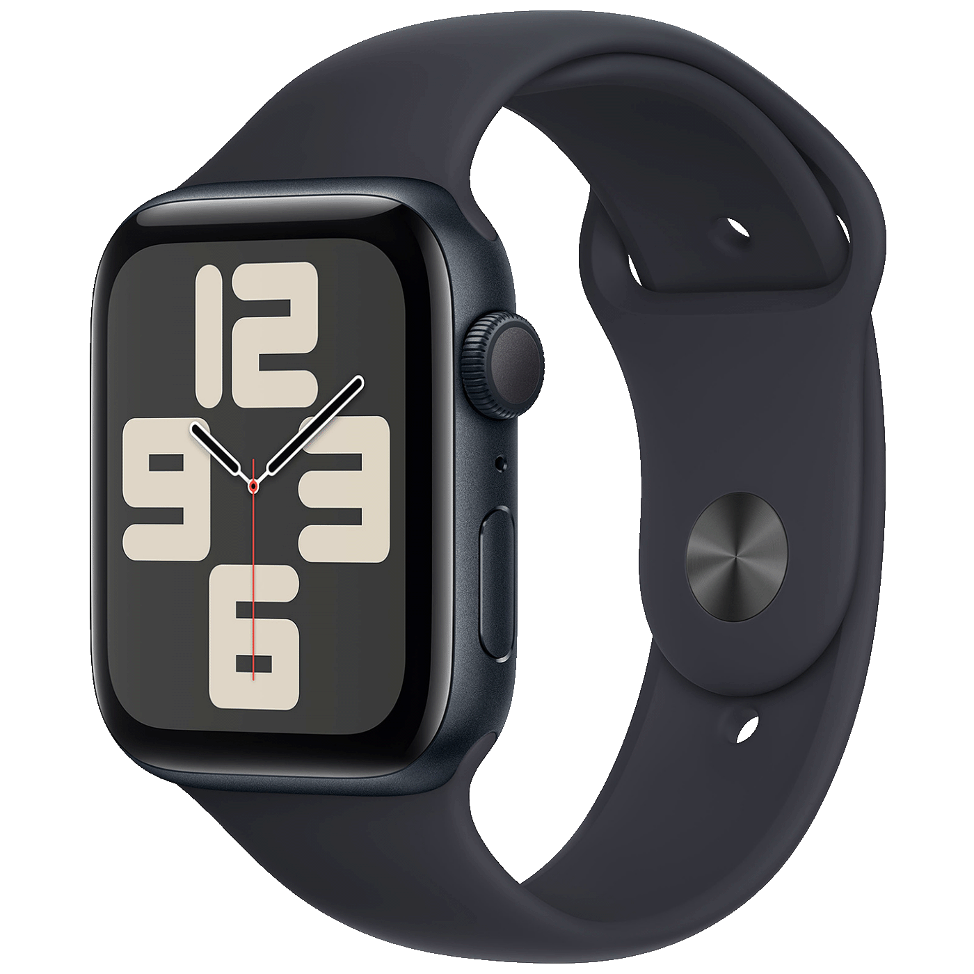 Apple Pametni sat, 1.78" LTPO OLED zaslon, vodootporan BT, WiFi - Watch SE 2023 GPS 44mm Midnight