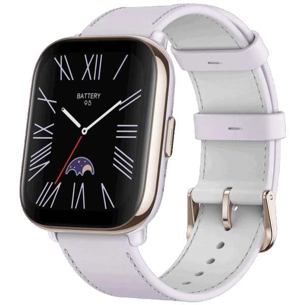 Amazfit Pametni sat, 1.75" AMOLED, vodootporan 5ATM, BT, GPS - Active - Lavender Purple