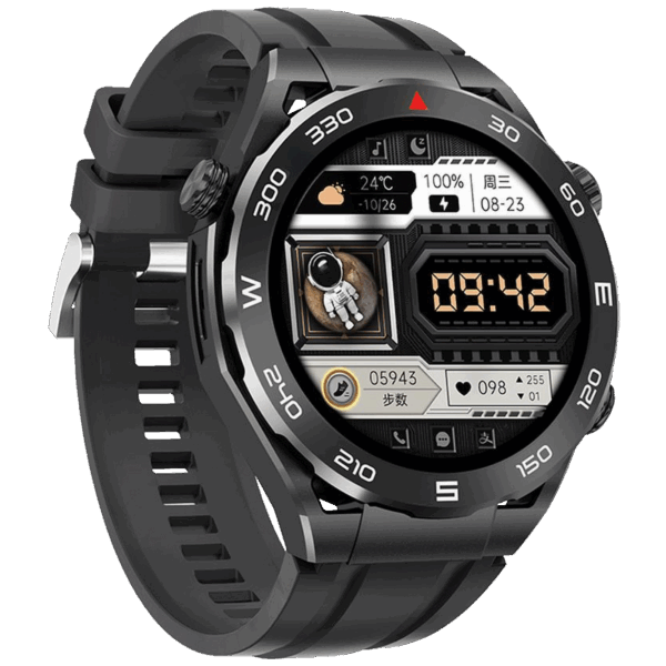 hoco. Pametni sat, 1.39" zaslon, Bluetooth, IP67 - Y16 Black