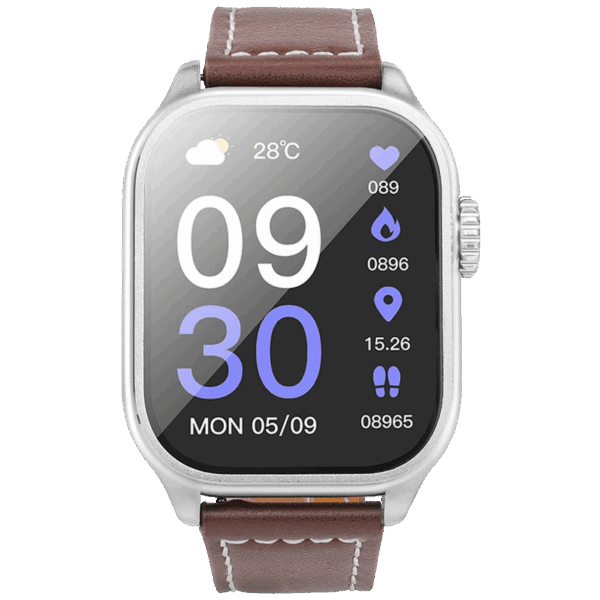 hoco. Pametni sat, 2.03" zaslon, Bluetooth, IP67 - Y17 Silver