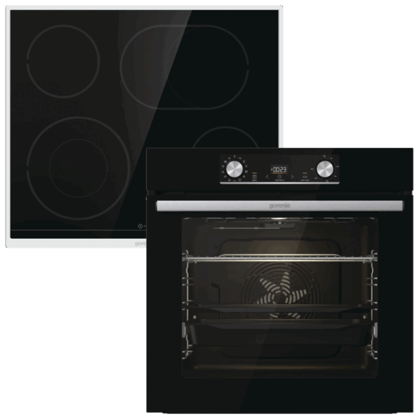Gorenje Set ugradbena ploča ECT43X/ugradbena pećnica BOSX6737E06BG - BLACK STEAM SET
