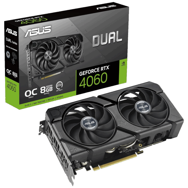 Asus Grafička kartica, RTX4060 EVO OC , 8GB DDR6, 128bit, PCIe4.0 - 90YV0JC7-M0NA00