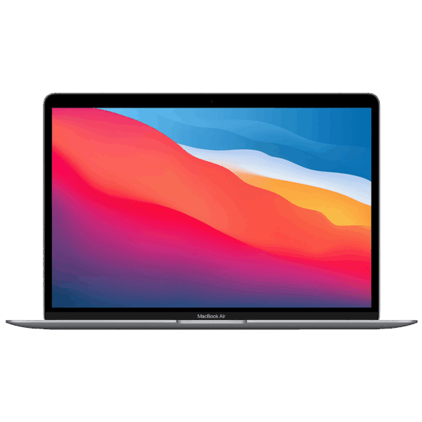 Apple Laptop 13,3", M1 8C/7G, 8GB DDR, SSD 256 GB - MacBook Air; MGN63T/A, Space Gray