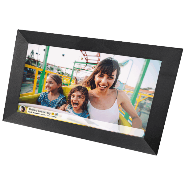 IRRADIO Digitalni foto okvir 10", IPS touch panel, WiFi - DPF-IR10B