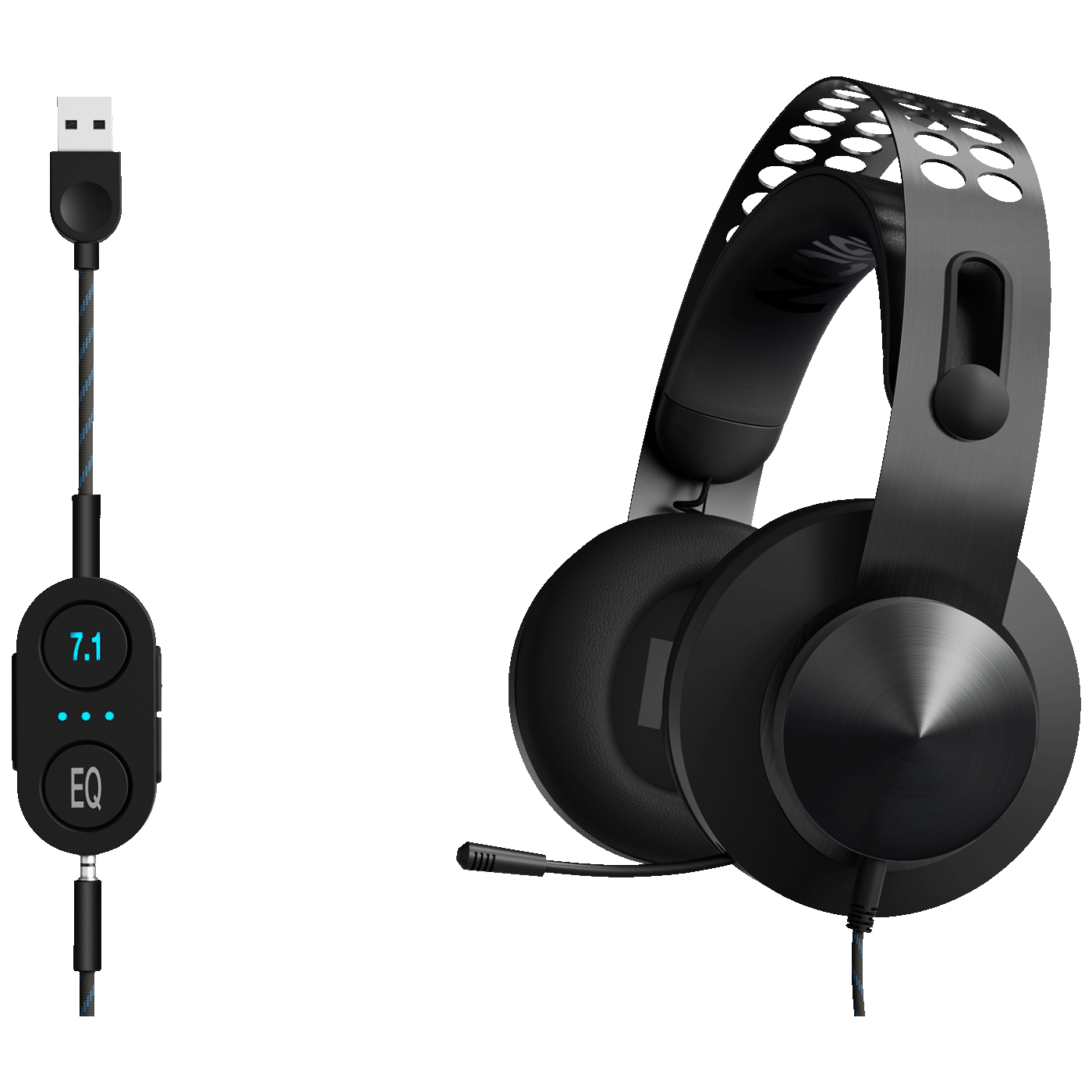 Lenovo Slušalice sa mikrofonom, gaming, 7.1 surround, USB, 3.5mm - Legion H500 Pro; GXD0T69864