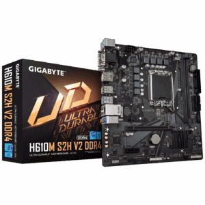 43578_1715067353s2ad1o03si-1.png Gigabyte Matična ploča za PC, LGA1700, Intel H610, DDR4, microATX - H610M S2H V2 DDR4