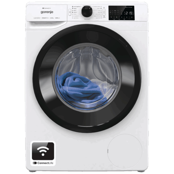 Gorenje Mašina za pranje veša 10 kg, 1400 obrtaja, WiFi, A - WPNEI14A2SWIFI