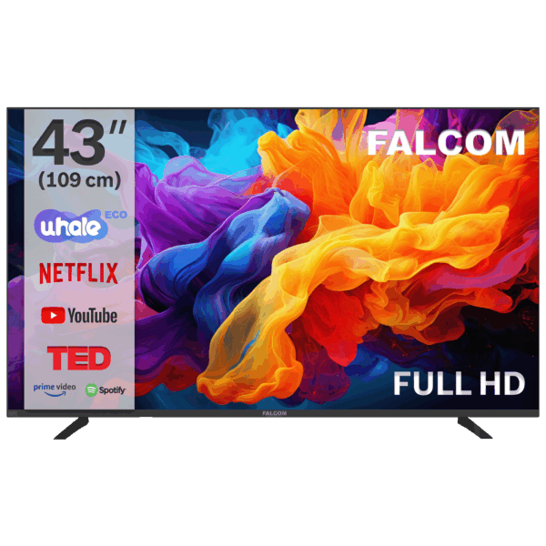 Falcom Televizor Smart LED TV FullHD  43", Bluetooth ,WiFi - TV-43LTF024SM WOS