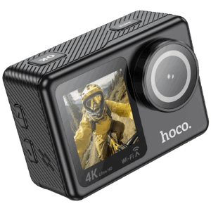 hoco. Sportska kamera, 1.3"/ 2" IPS LCD, 4K UHD, WiFi, microSD - DV101