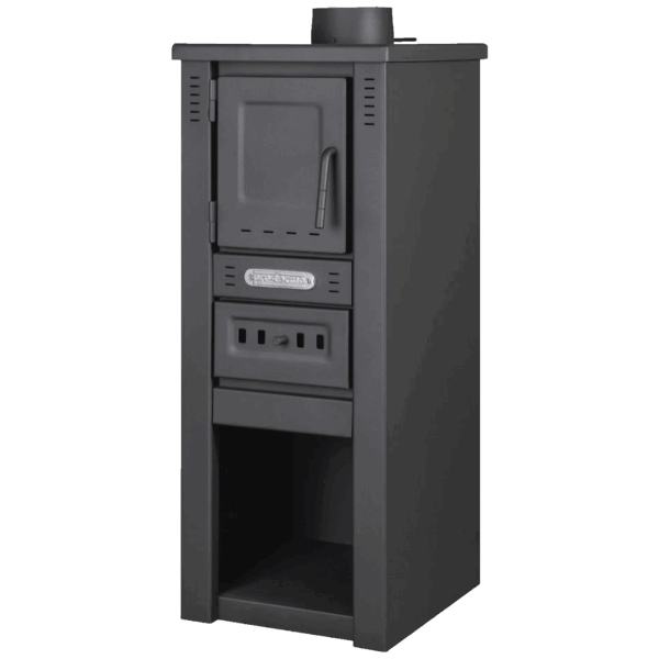 pro-termo Peć na čvrsto gorivo, 6kW, crna - LAVA Basic