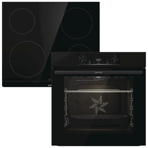 Gorenje Set ugradbena pećnica BO6735E02BK/ploča ECT641BSC - Jump set (BO6735E02BK+ECT641BSC)