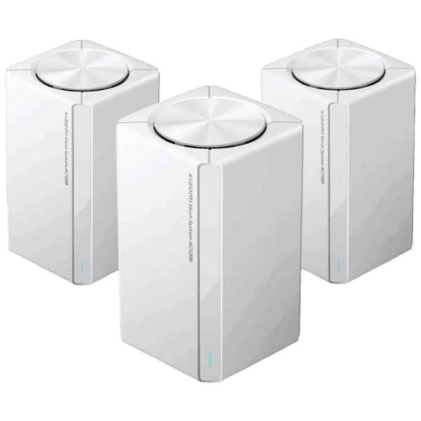 Xiaomi Wireless Mesh Router, Dual Band, up to 1200 Mbps - AC1200 Mesh (3-Pack)