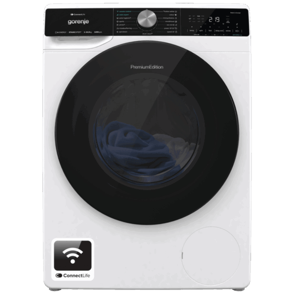 Gorenje Mašina za veš, 1400 obrtaja, 10.5 kg veša, WiFi, A - WNS1X4ARTWIFI
