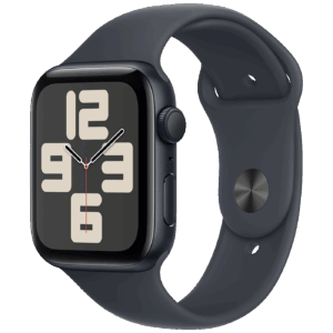 Apple Pametni sat, 1.57" LTPO OLED zaslon, vodootporan, BT, WiFi - Watch SE 2024 GPS 40mm Midnight