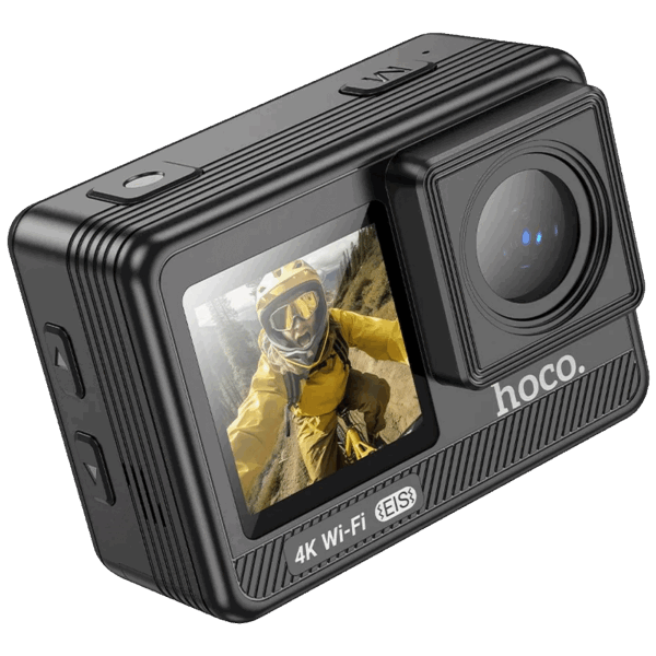 hoco. Sportska kamera, 1.3"/ 2" IPS LCD, 4K UHD, WiFi, microSD - DV102