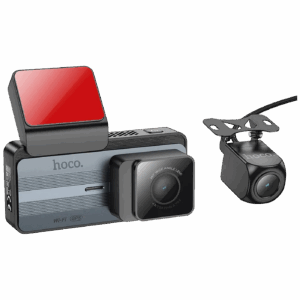 hoco. Auto kamera, 4 Mpxiel, Dual Camera, 2K, GPS, WiFi - DV12