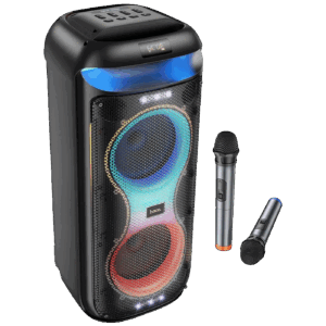 hoco. Zvučnik bežični sa 2 bežična mikrofona, USB, Bluetooth, 60W - HA13 Max Ramon