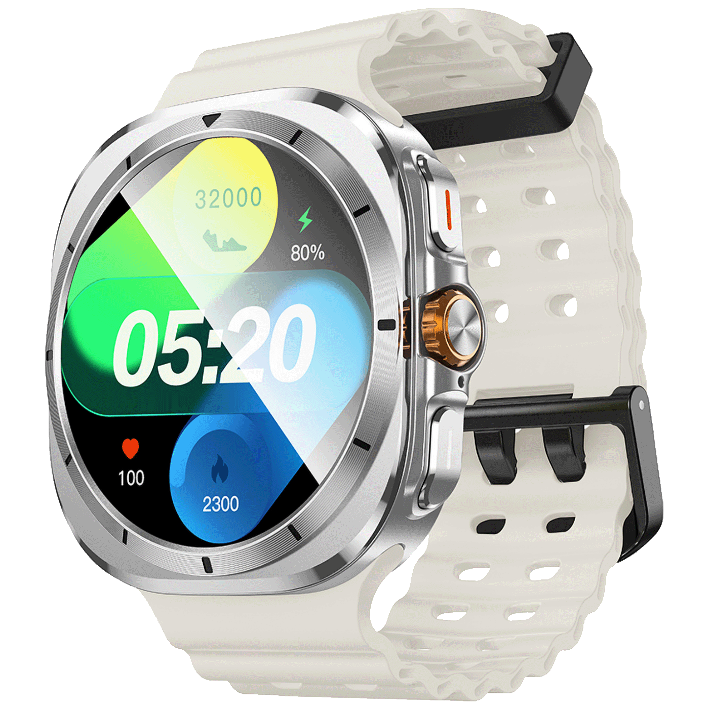 hoco. Pametni sat, 1.5" zaslon, Bluetooth, IP67 - Y29 Silver