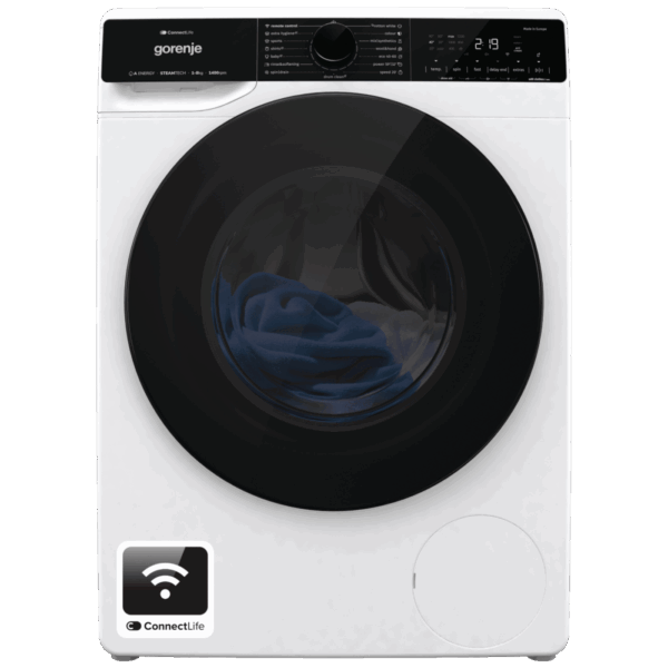 Gorenje Mašina za veš, 1400 obrtaja, 8 kg veša, WiFi, A - WPNA84A2TSWIFI
