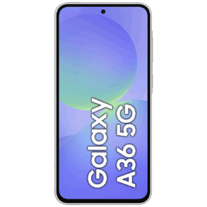 Samsung Smartphone 6.7", Octa Core 2.4GHz, RAM 6GB, 50Mpixel - Galaxy A36 5G 6GB/128GB White