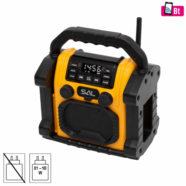 SAL Zvučnik bežični, Bluetooth, Power Bank, FM, 10W - BTWORKPRO