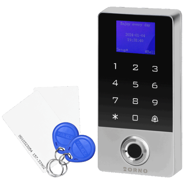Orno Tastatura sa RFID karticom,Tag reader,fingerprint,WiFI,IP68 - OR-ZS-829