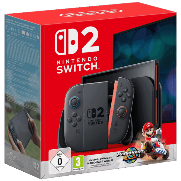 62950_1752578354unrj3yp6og-1.png Nintendo Igraća konzola Nintendo Switch 2 + Mario Kart World - Switch Console 2 + Mario Kart World