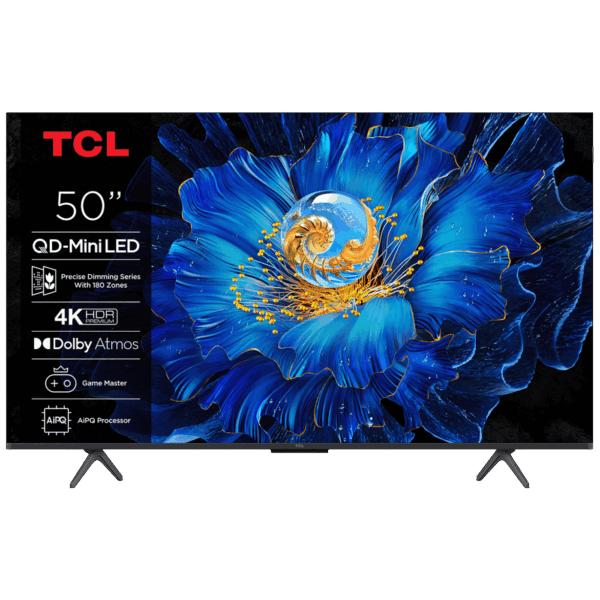 66854_1772183016d8ka6tyxp4.png TCL Televizor Smart QD-Mini LED 4K UltraHD 50", Google TV - 50C6KS