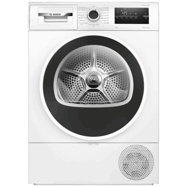 Bosch Mašina za sušenje veša sa toplotnom pumpom, 8kg, Serie 4, D - WTH85209BY
