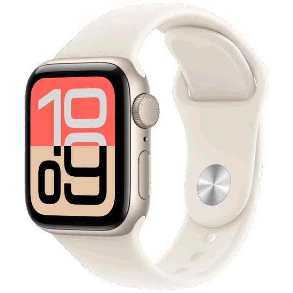 Apple Pametni sat, 1.78" LTPO OLED zaslon, BT, WiFi - Watch SE 3 GPS 44mm Starlight
