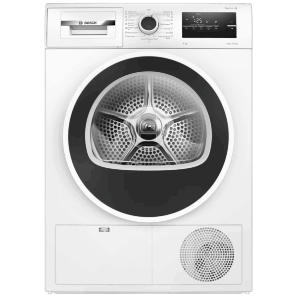 Bosch Mašina za sušenje veša sa toplotnom pumpom, 8 kg, Serie 4, E - WTH83256BY