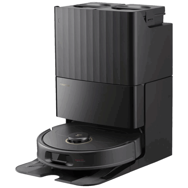 71626_1763029046dhyr5n95rv-1.png Roborock Robot usisavač sa stanicom za pražnjenje, 5200mAh, 12.000 Pa - Qrevo 5AE Black