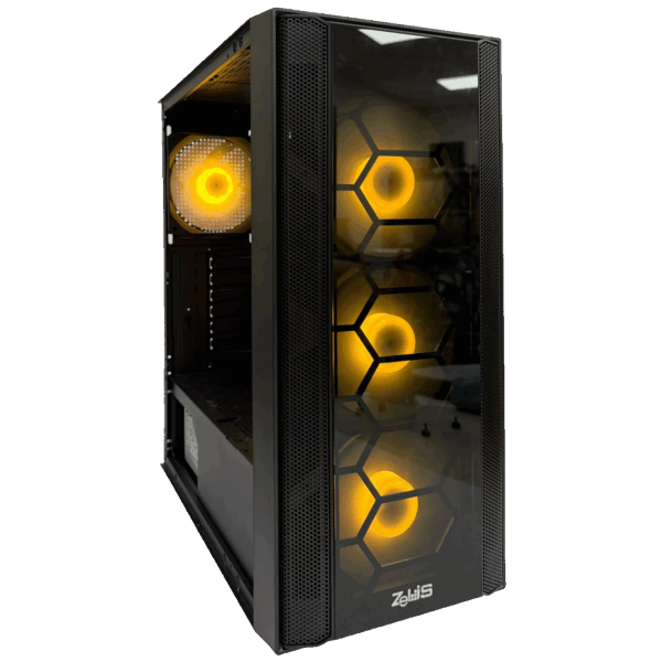 Zeus Desktop PC, Ryzen 5 5500, 16GB DDR4, SSD 1TB, RX7600 - Desktop PC ZEUS FIGHTER Ryzen 5