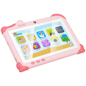 hoco. Tablet 7", Quad Core 1.3 GHz, RAM 4GB, 32GB, 3000 mAh - HI16 Pink