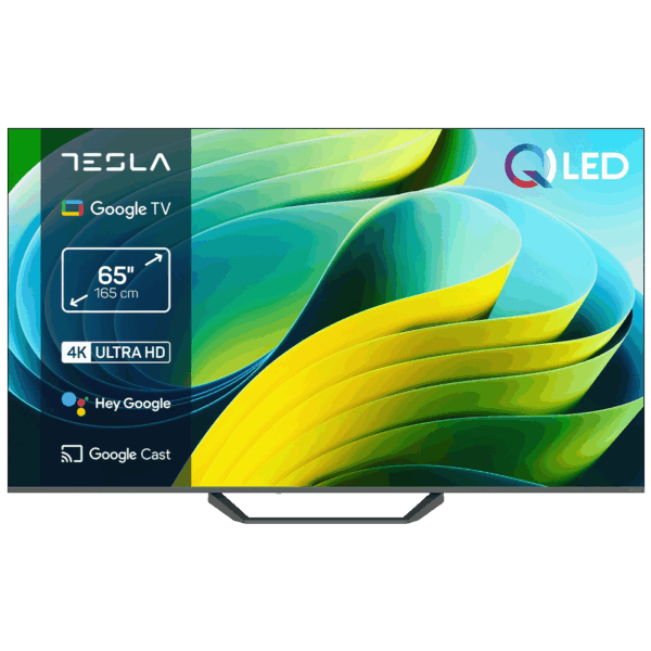 Tesla Televizor Smart QLED 4K UltraHD 65", Series 6, Google TV - Q65E655GUS