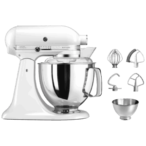KitchenAid Mikser sa posudom, 300W, kuhinjski robot - 5KSM175PSEWH
