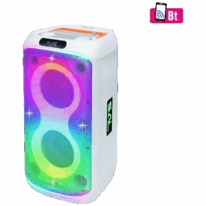 72917_1769174334x1ulckb15l-1.png SAL Zvučnik bežični sa mikrofonom, Bluetooth, LED efekti, 60W - PAR216WH
