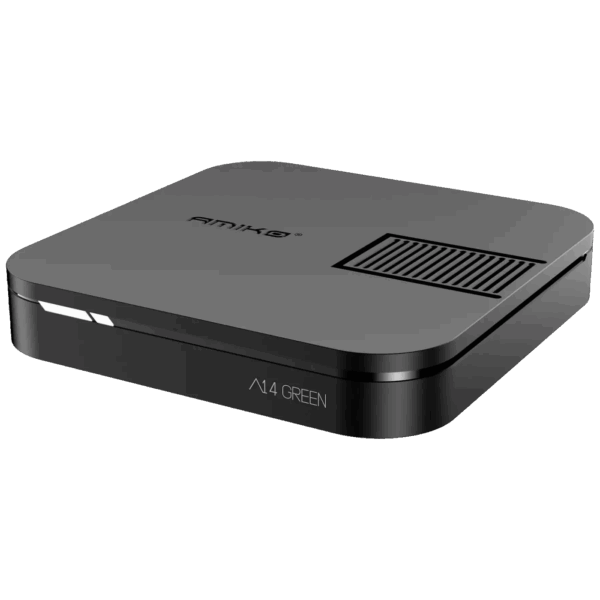Amiko Prijemnik IPTV, Android OS, 2/16GB, 4K, WiFi Dual Band, BT - A14 GREEN