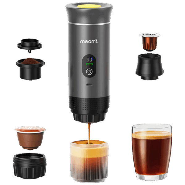 MeanIT Prijenosni aparat za espresso kafu, univerzalni 3-u-1 - Z01 Pro