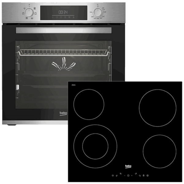Beko Set ugradbena ploča/ugradbena pećnica, 72 lit., A - N11 BBSE 123001 XD