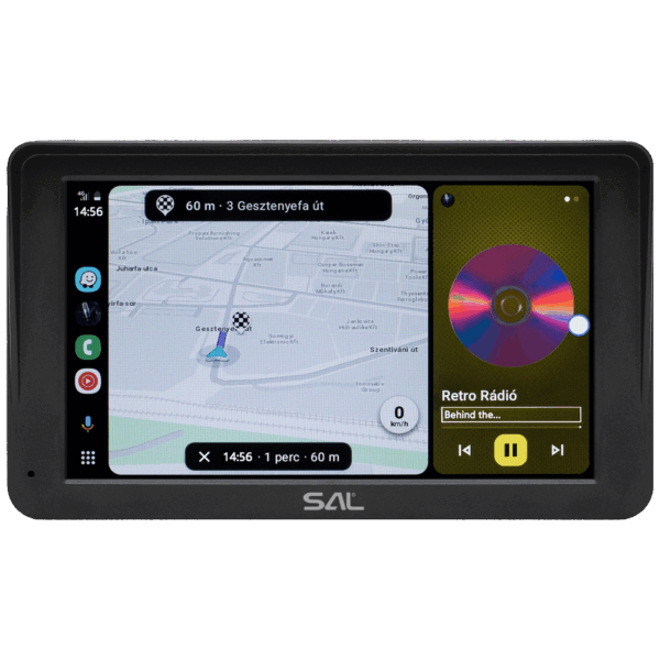 SAL Multimedijalni centar za automobil,7" IPS LCD,Android Auto - CARPLAY7