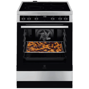 Electrolux Štednjak 4 staklokeramičke ringle, pećnica 73 lit., 60 cm, A - LKR66021MX